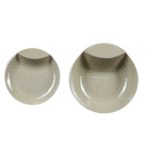 Colour Cream Flat Bowl